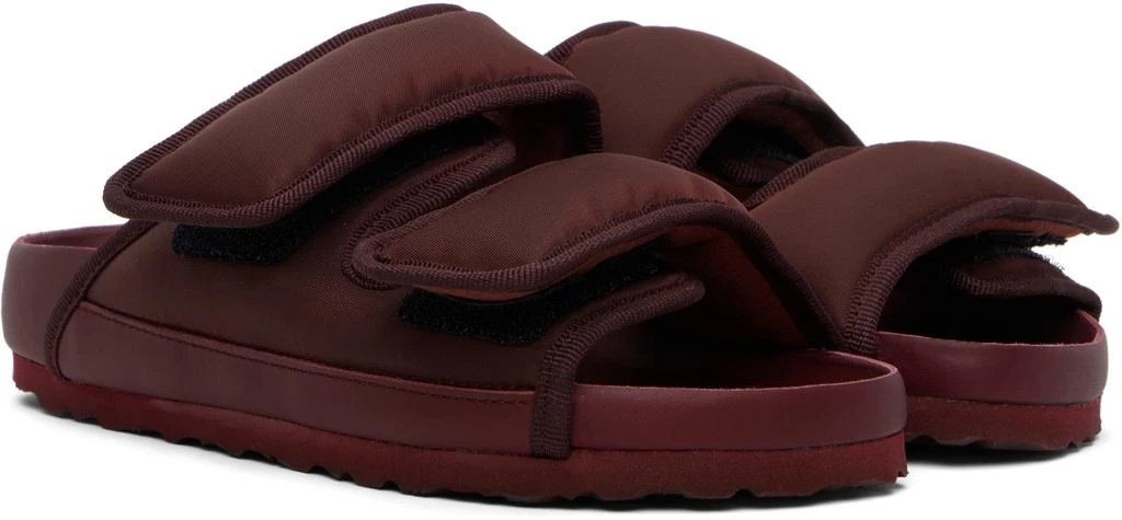 商品Birkenstock|酒红色 Narrow 1774 Arizona Cosny 凉鞋,价格¥3508,第4张图片详细描述