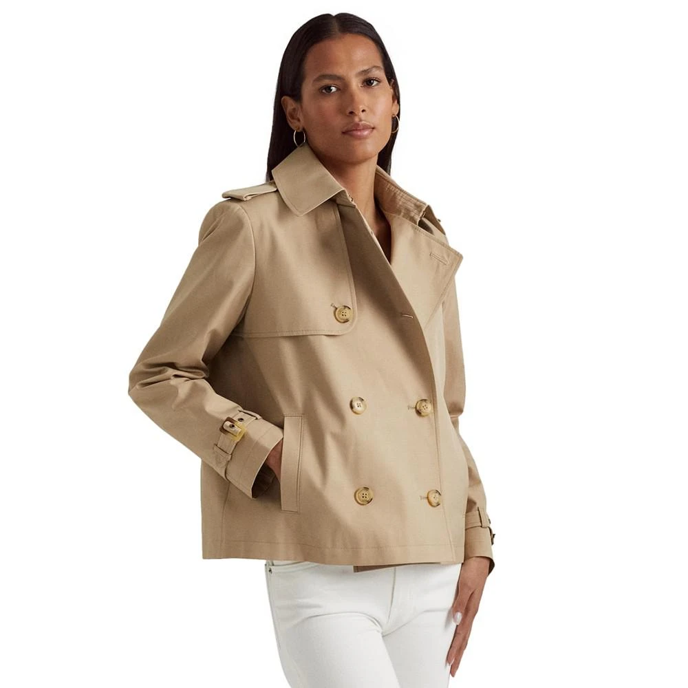 商品Ralph Lauren|Women's Double-Breasted Trench Coat, Created for Macy's,价格¥673,第1张图片