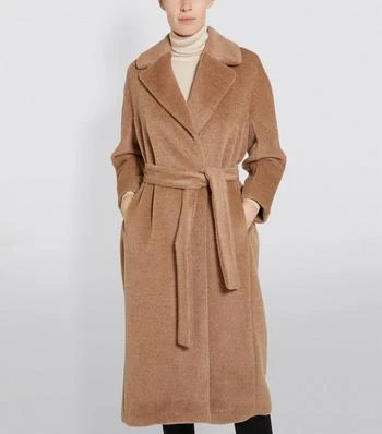 商品Max Mara|Alpaca-Wool 腰带外套,价格¥7095,第2张图片详细描述