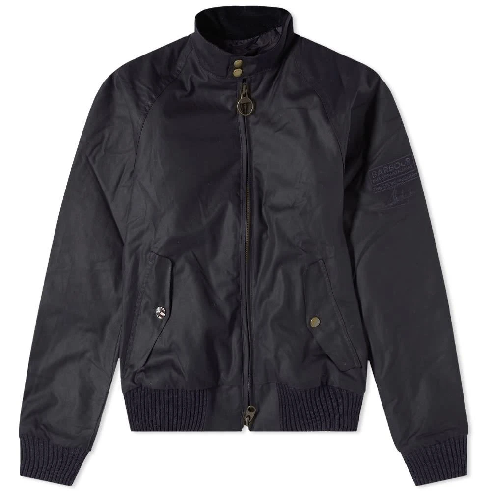 商品Barbour|Barbour International Steve McQueen Merchant Wax Jacket,价格¥1403,第1张图片