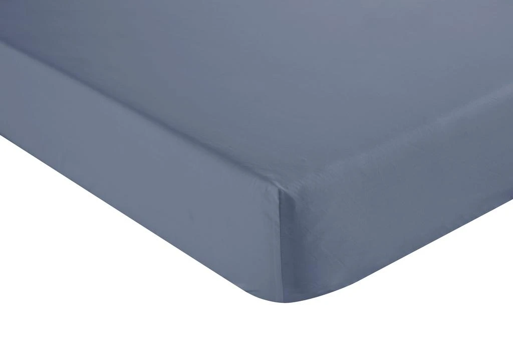商品Christy|Easy care percale double fitted sheet denim,价格¥127,第1张图片