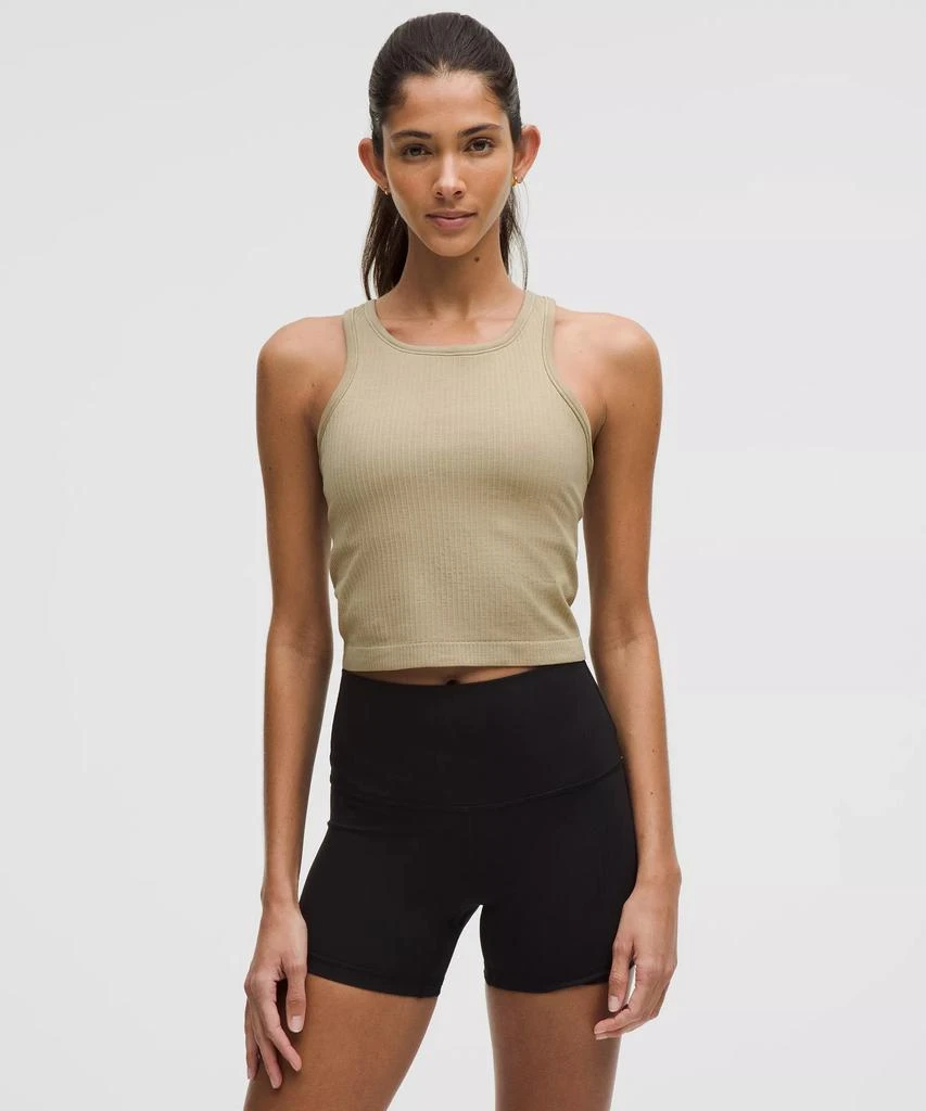 商品Lululemon|Ebb to Street Cropped Racerback Tank Top *Light Support, B/C Cup,价格¥409,第1张图片