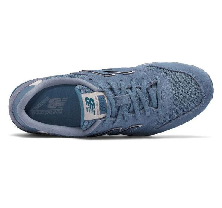 商品New Balance|女士696水洗蓝配色慢跑鞋,价格¥388,第4张图片详细描述