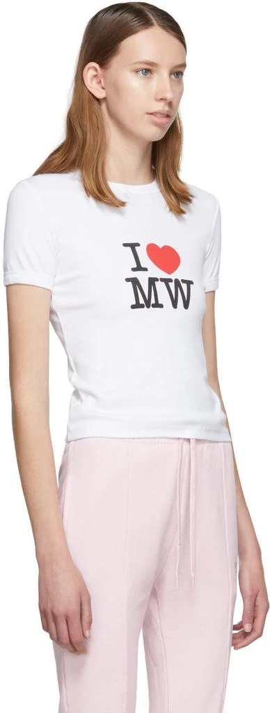 商品Vetements|White Fitted T-Shirt,价格¥552,第2张图片详细描述