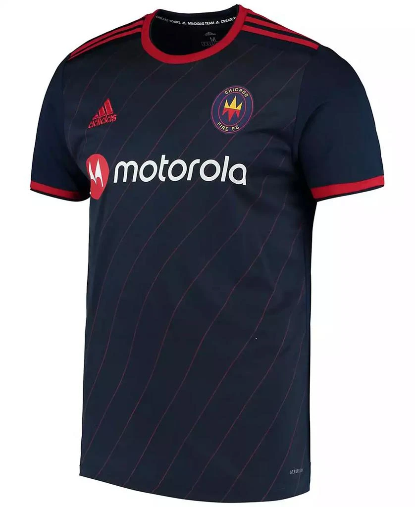 商品Adidas|Men's Navy Chicago Fire 2020 Replica Blank Primary Jersey,价格¥672,第3张图片详细描述