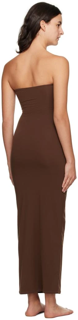 商品SKIMS|Brown Fits Everybody Tube Maxi Dress,价格¥619,第3张图片详细描述