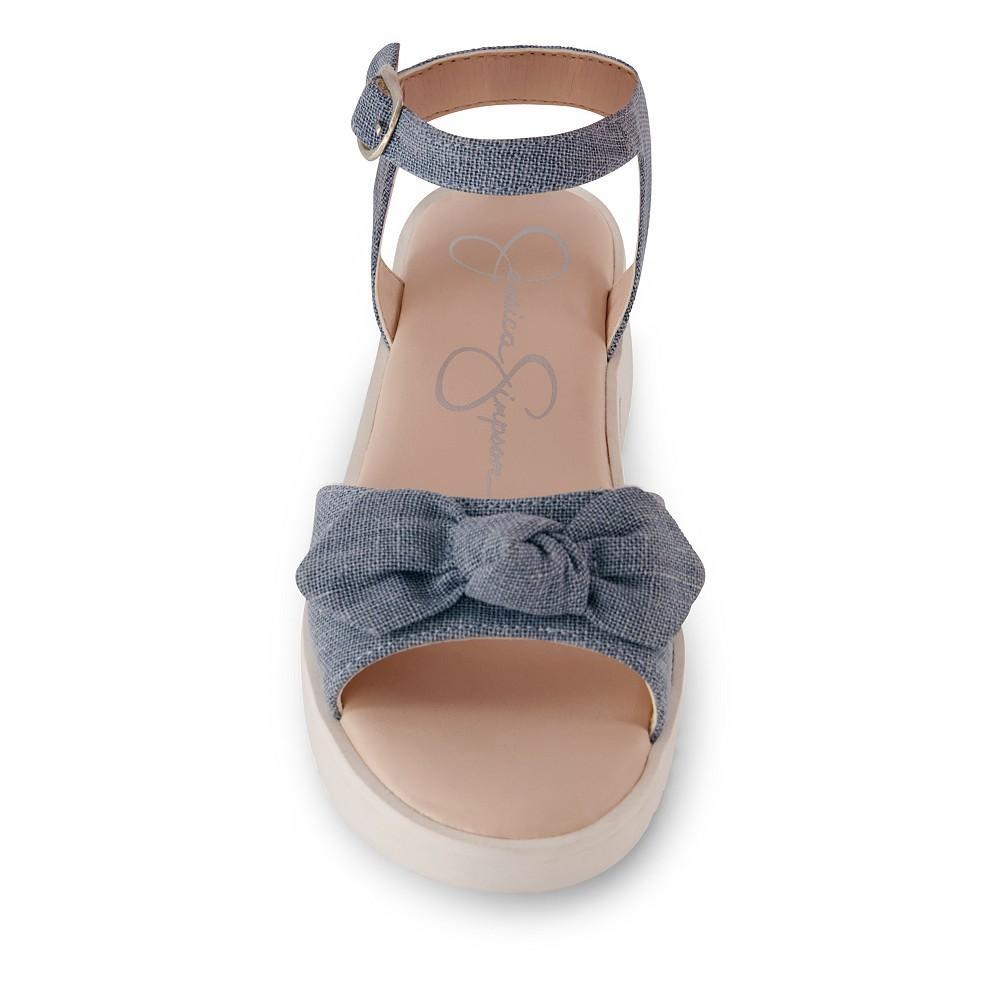 商品Jessica Simpson|Little Girls Bow Sandal,价格¥198,第6张图片详细描述