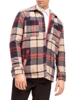 商品RON TOMSON|Checked Shirt Jacket,价格¥513,第1张图片