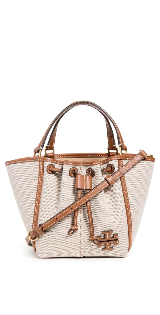 商品Tory Burch|Tory Burch Mcgraw Canvas Mini Dragonfly Satchel,价格¥1312,第1张图片