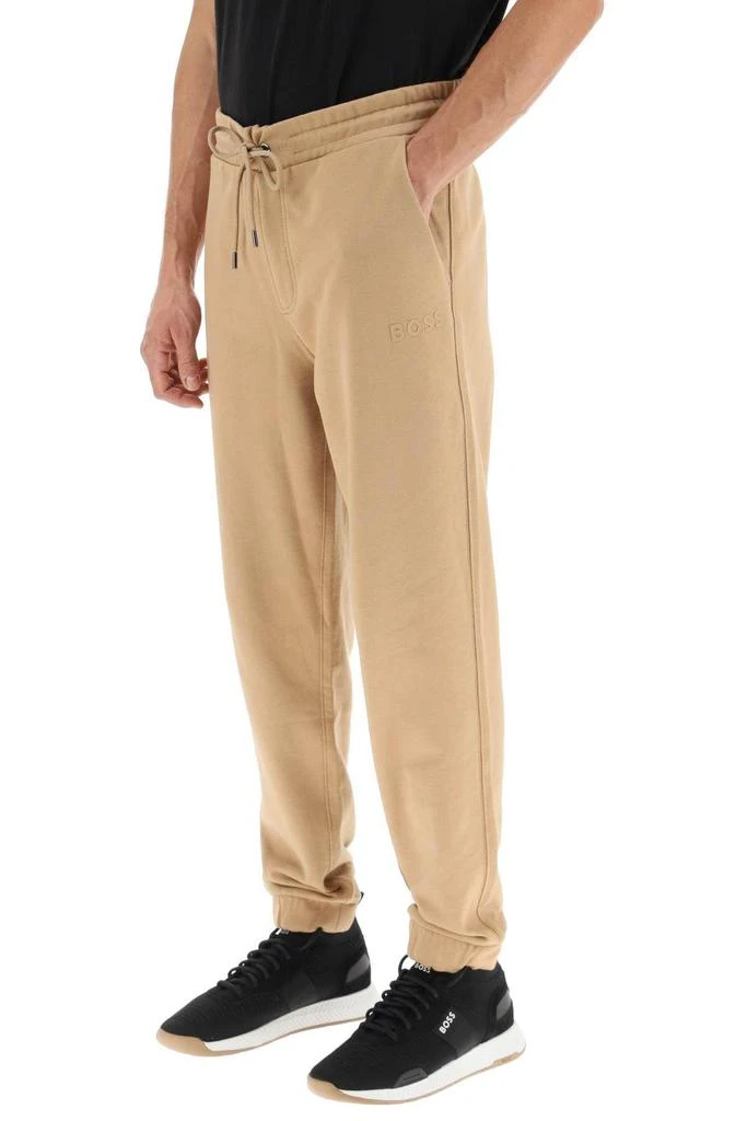 商品Hugo Boss|RUBBERIZED LOGO PRINT JOGGER PANTS,价格¥481,第5张图片详细描述