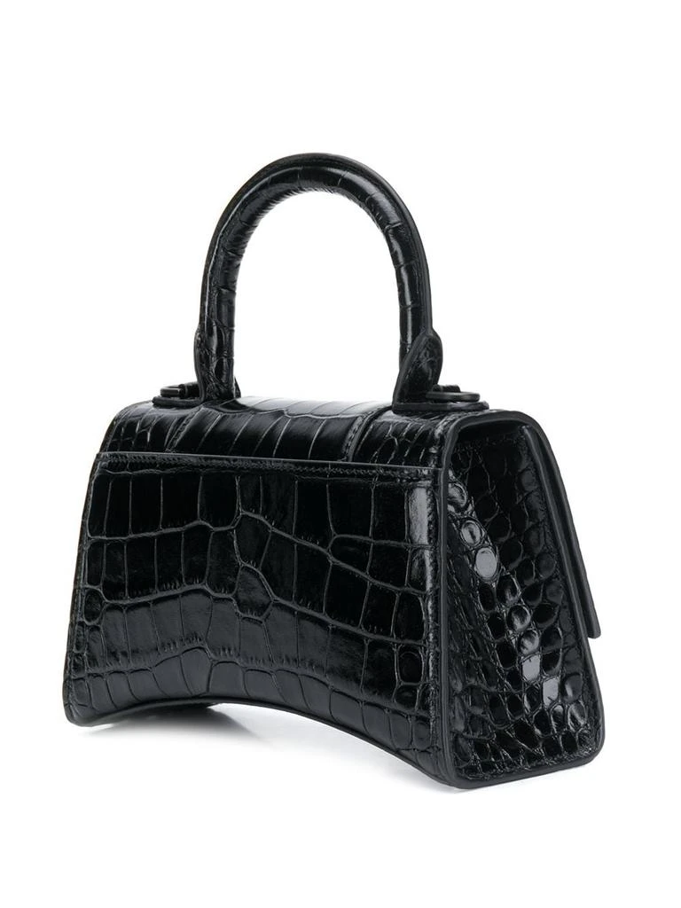 商品Balenciaga|BALENCIAGA - Hourglass Small Leather Top-handle Bag,价格¥17529,第4张图片详细描述