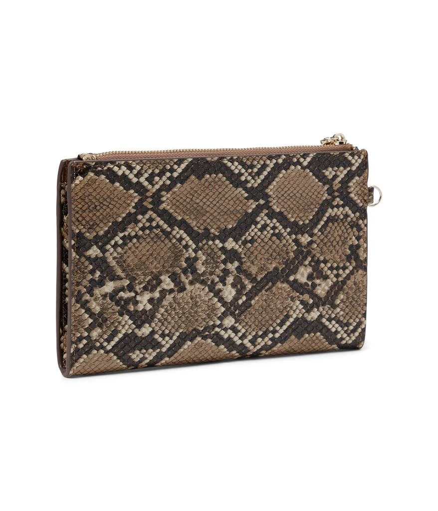 商品Anne Klein|Snake Trimmed Zip Clutch Wristlet,价格¥290,第2张图片详细描述