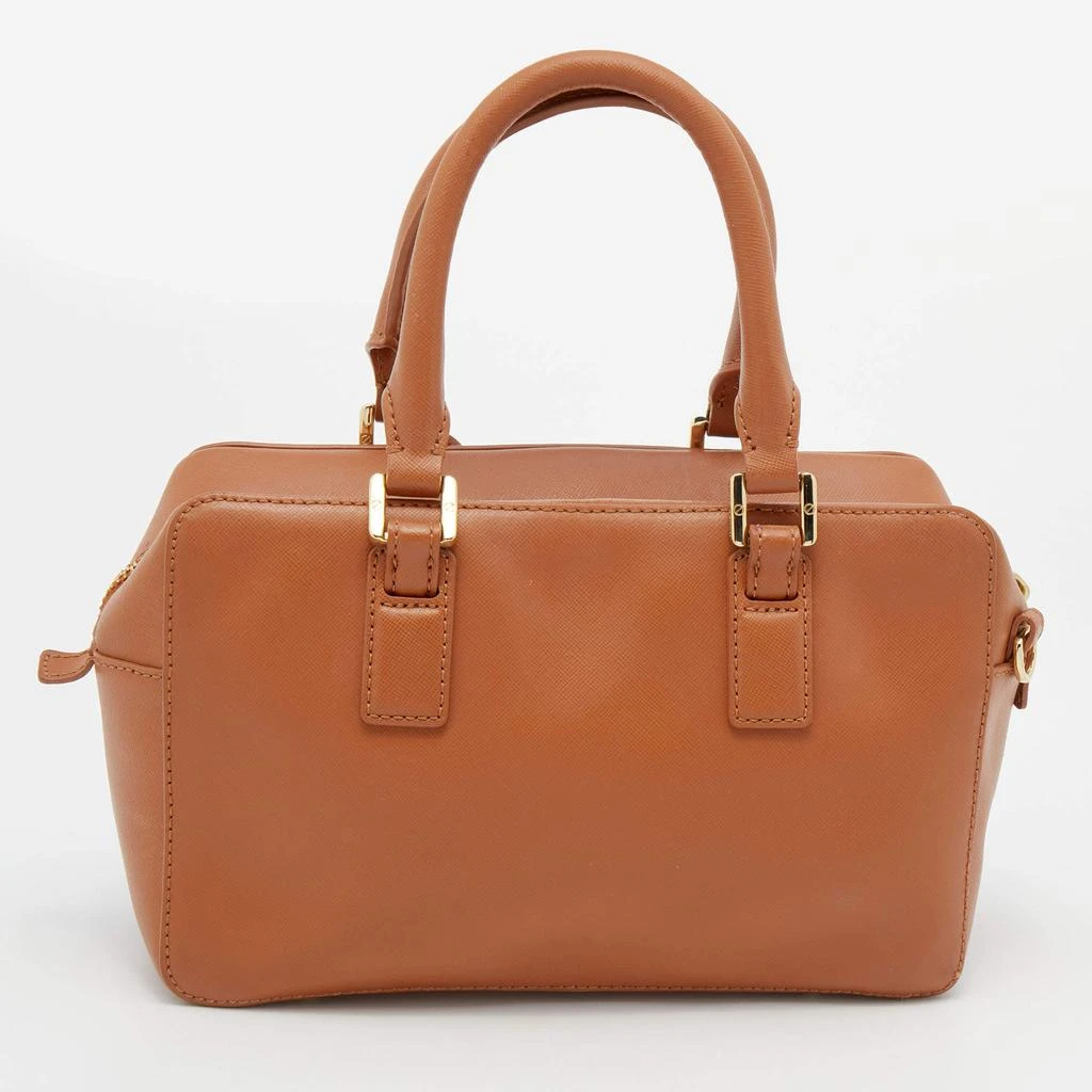 商品[二手商品] Tory Burch|Tory Burch Caramel Leather Mini Robinson Satchel,价格¥891,第4张图片详细描述