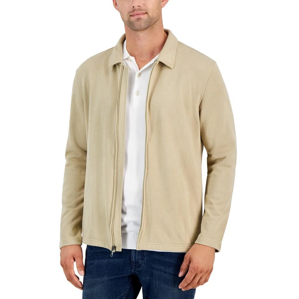 Alfani Zip-Front Harrington Jacket, Created for Macy's Tops | BeyondStyle