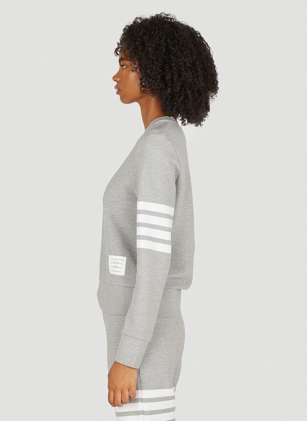 Four Bar Sweatshirt in Grey商品第3张图片规格展示