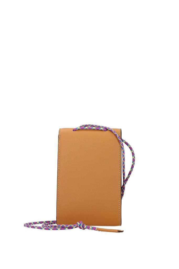 商品Loewe|Crossbody Bag phone holder Leather Brown Honey,价格¥2048,第5张图片详细描述