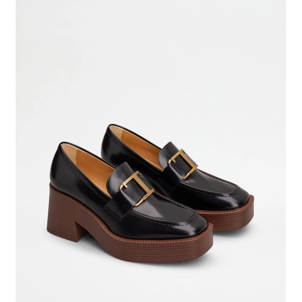 商品Tod's|Platform Loafers in Leather,价格¥3145,第2张图片详细描述