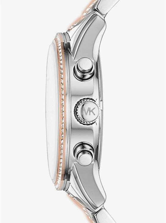 商品Michael Kors|Ritz Pavé Two-Tone Watch,价格¥2227,第2张图片详细描述