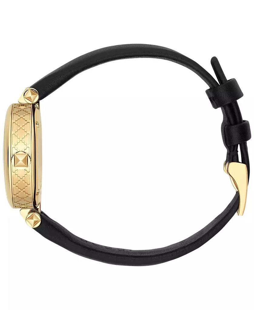 商品Gucci|Women's Swiss Diamantissima Black Leather Strap Watch 27mm,价格¥11813,第2张图片详细描述