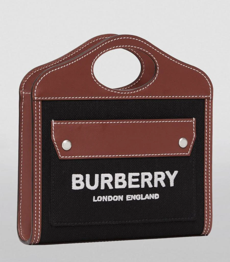 商品Burberry|Mini Horseferry Pocket Top-Handle Bag,价格¥10325,第3张图片详细描述