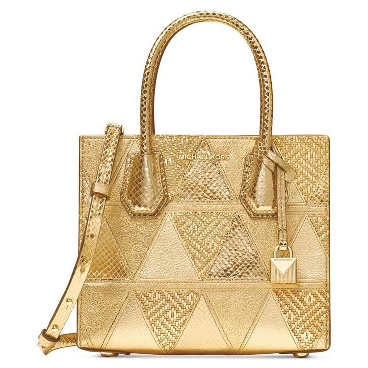 商品Michael Kors|Mercer 金属中号手袋,价格¥1235,第1张图片