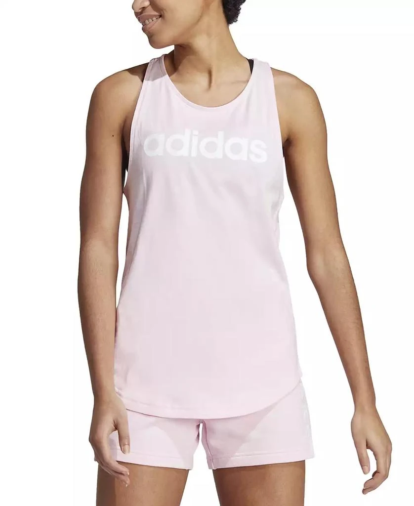 商品Adidas|Women's Cotton Essentials Loose Logo Tank Top,价格¥92,第1张图片