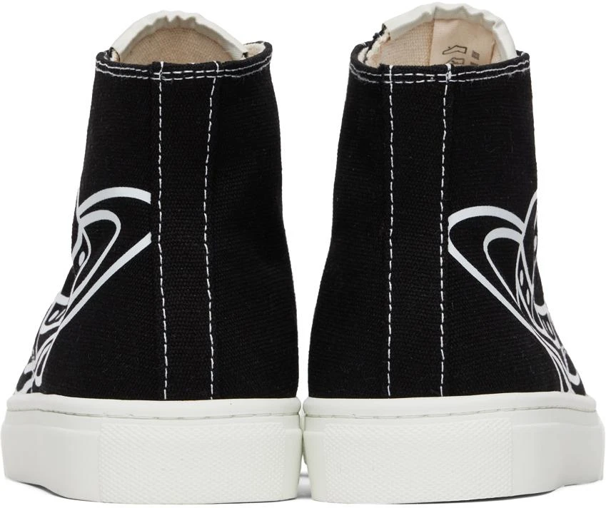 商品Vivienne Westwood|Black Plimsoll Sneakers,价格¥1322,第2张图片详细描述