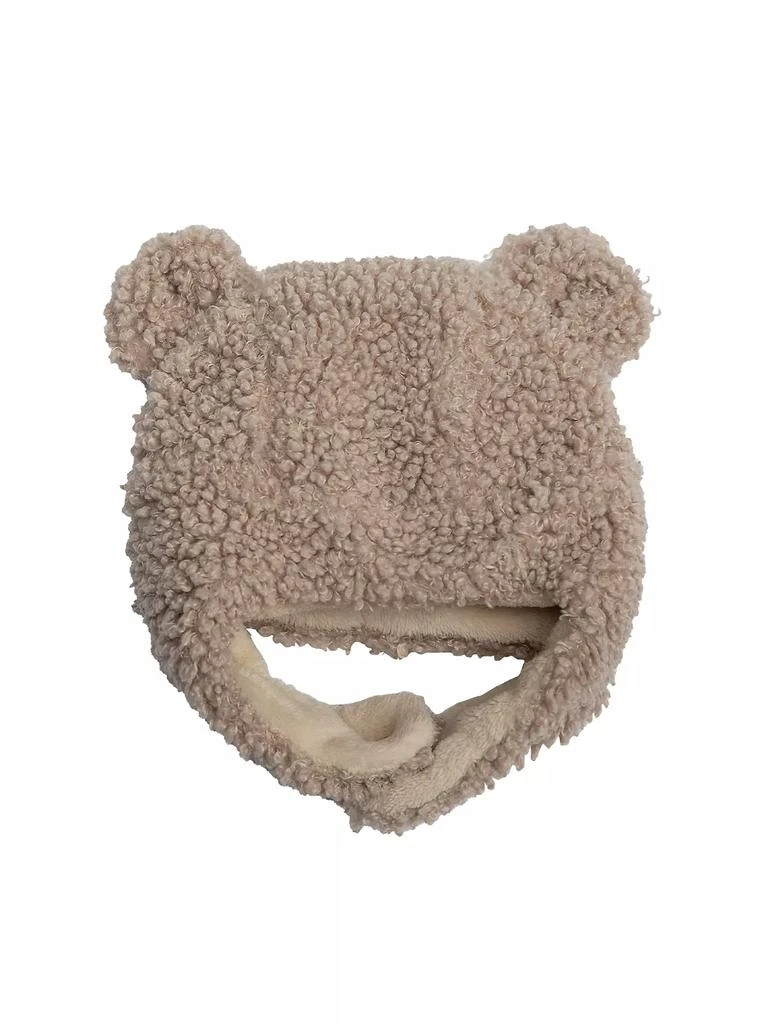 商品7AM|Baby's 2-Piece Teddy Hat & Mittens Gift Set,价格¥480,第2张图片详细描述