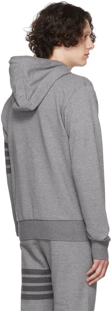 商品Thom Browne|Gray 4-Bar Hoodie,价格¥6249,第3张图片详细描述