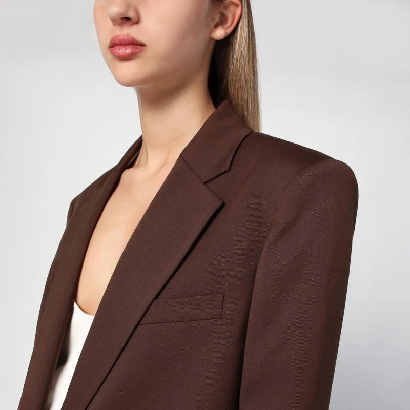 商品THE ANDAMANE|Hot Chocolate Guia blazer in wool,价格¥5133,第4张图片详细描述