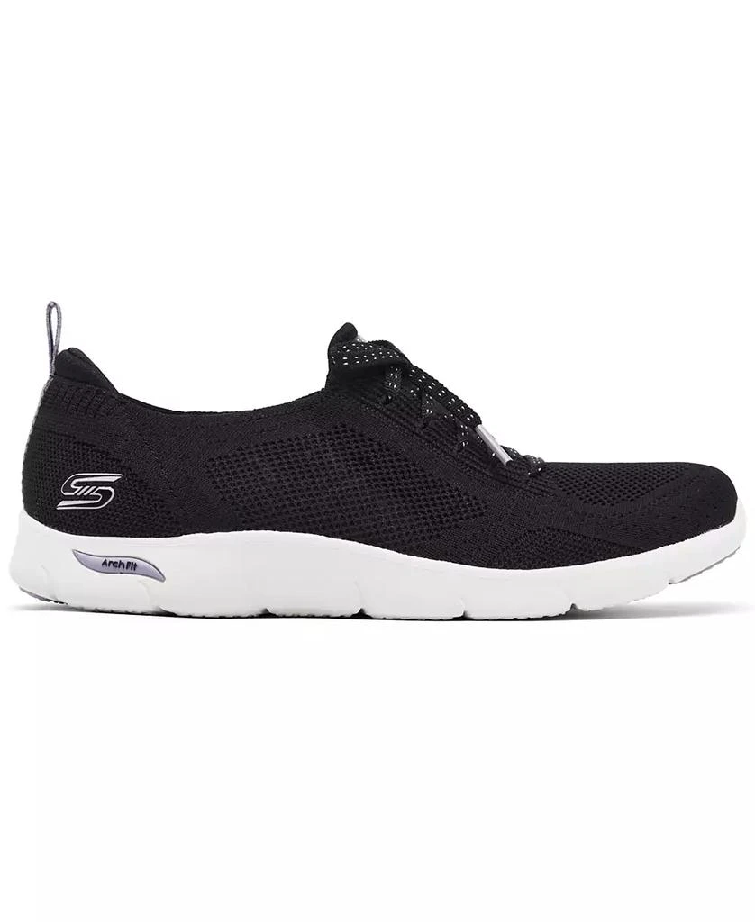 商品SKECHERS|Women's Arch Fit Refine - Freesia Walking Sneakers from Finish Line,价格¥336,第2张图片详细描述