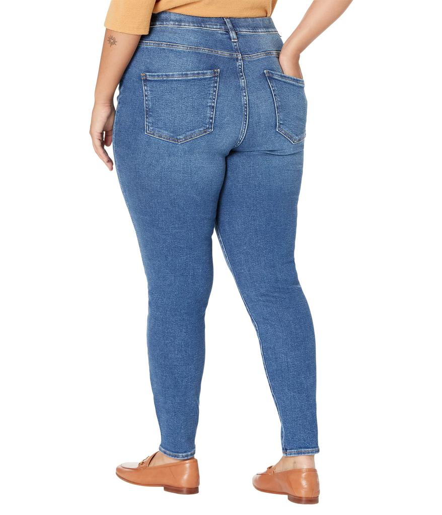 Plus Size Valentina High-Rise Skinny Jeans商品第2张图片规格展示