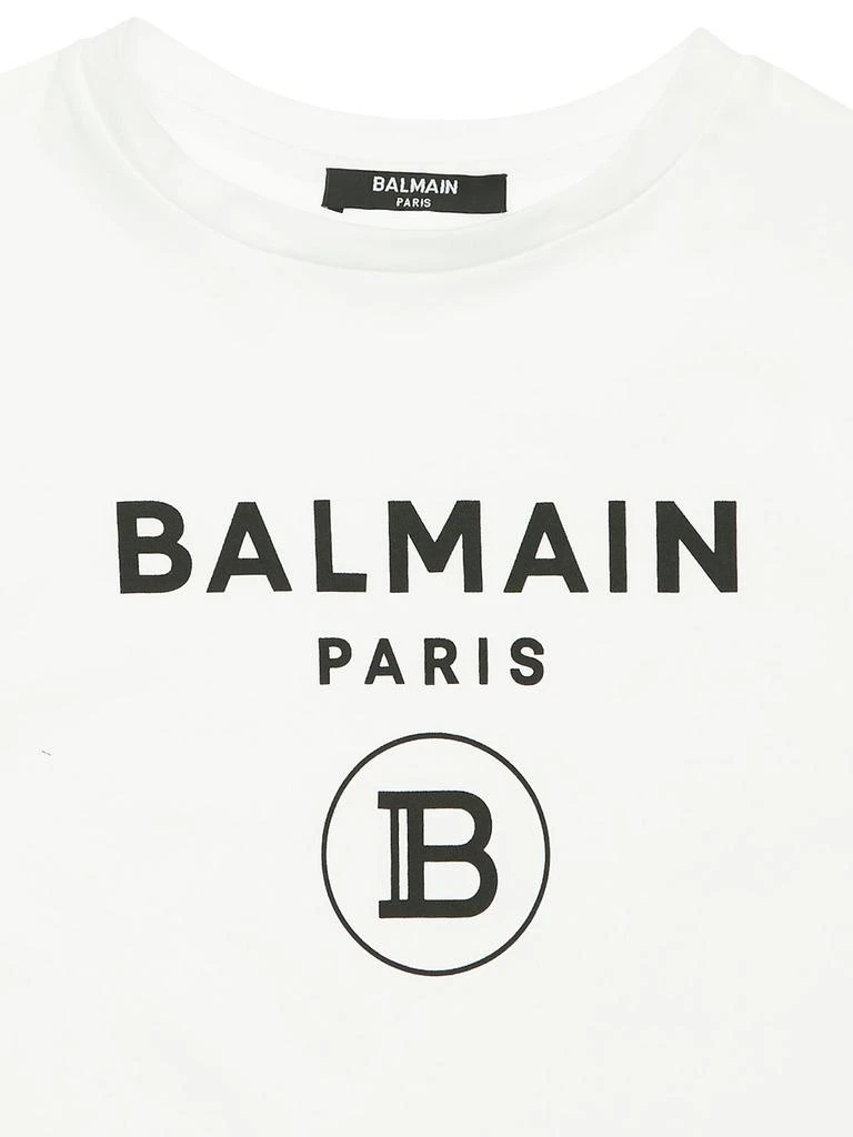商品Balmain|Logo Print Cotton Jersey T-shirt,价格¥1306,第1张图片详细描述