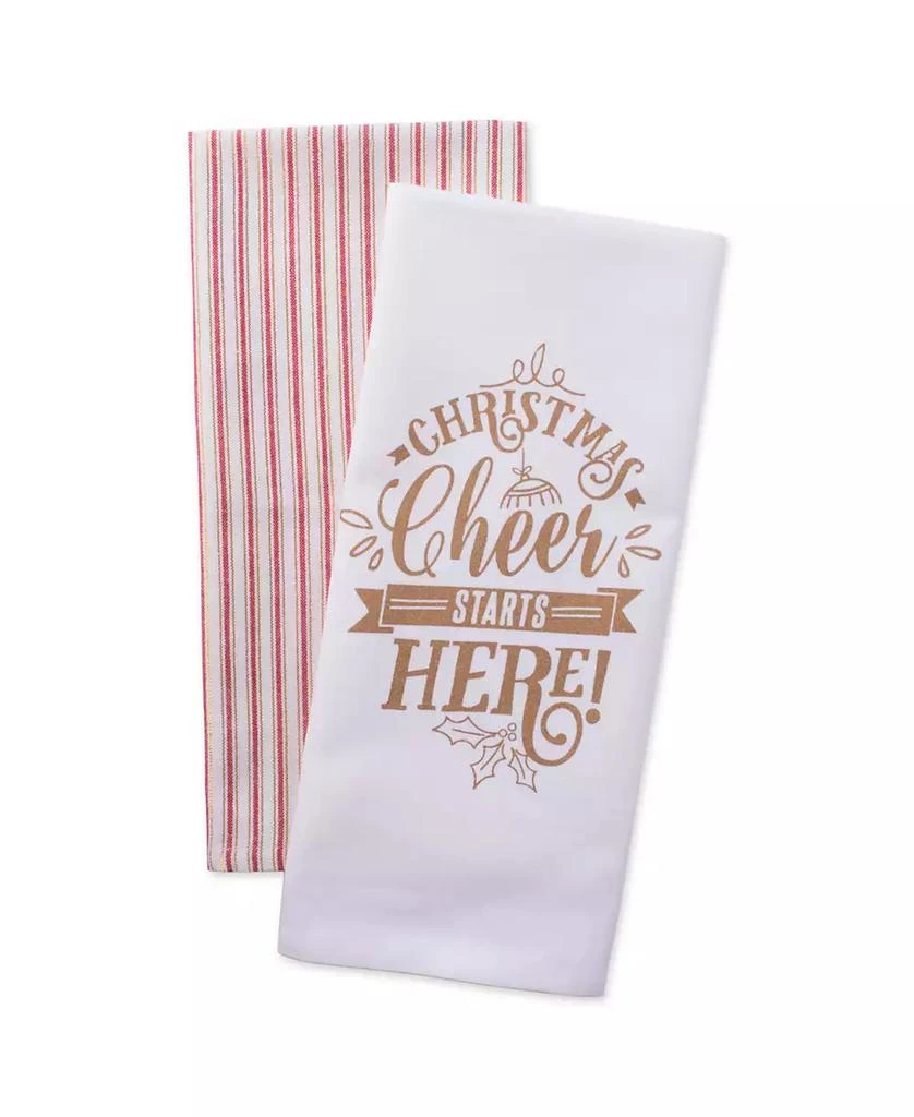 商品Design Imports|Assorted Christmas Cheer Printed Dishtowel Set,价格¥170,第2张图片详细描述