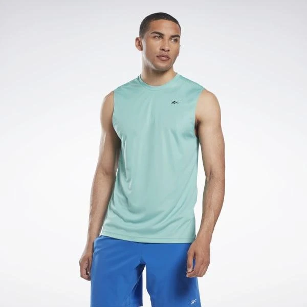 商品Reebok|Workout Ready Sleeveless Tech T-Shirt,价格¥140,第1张图片