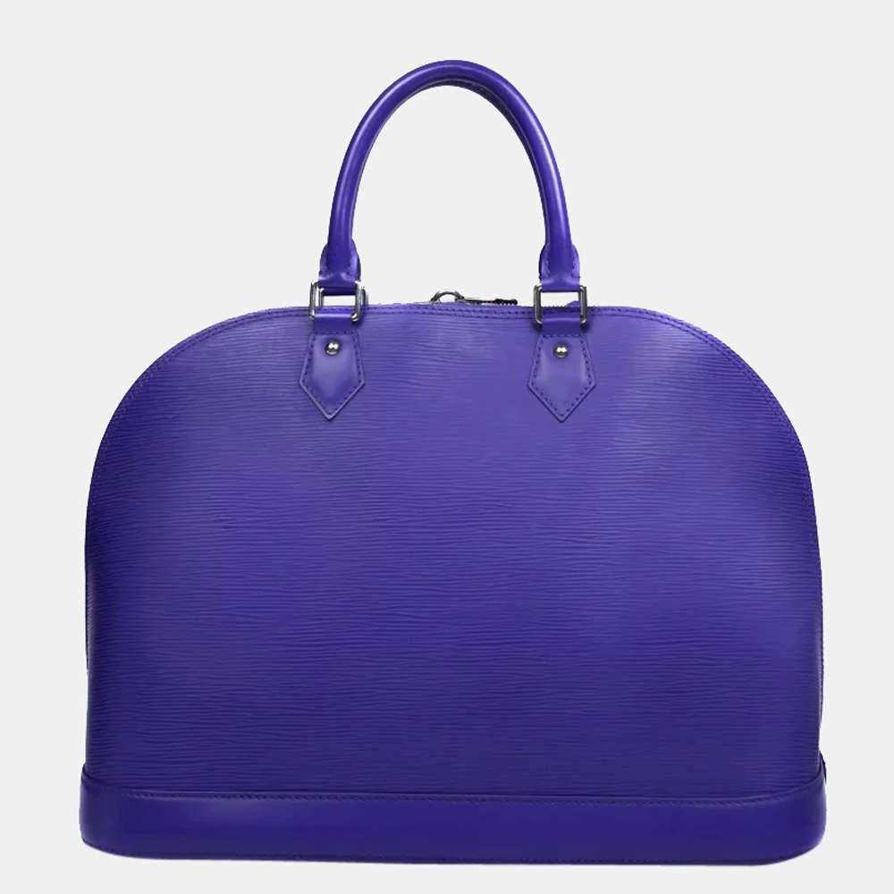 商品[二手商品] Louis Vuitton|Louis Vuitton Purple Epi Leather Alma PM Bag,价格¥11701,第3张图片详细描述