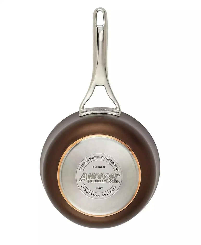商品Anolon|Nouvelle Copper Luxe Hard-Anodized Non-Stick 2.5-Qt. Saucier,价格¥992,第4张图片详细描述