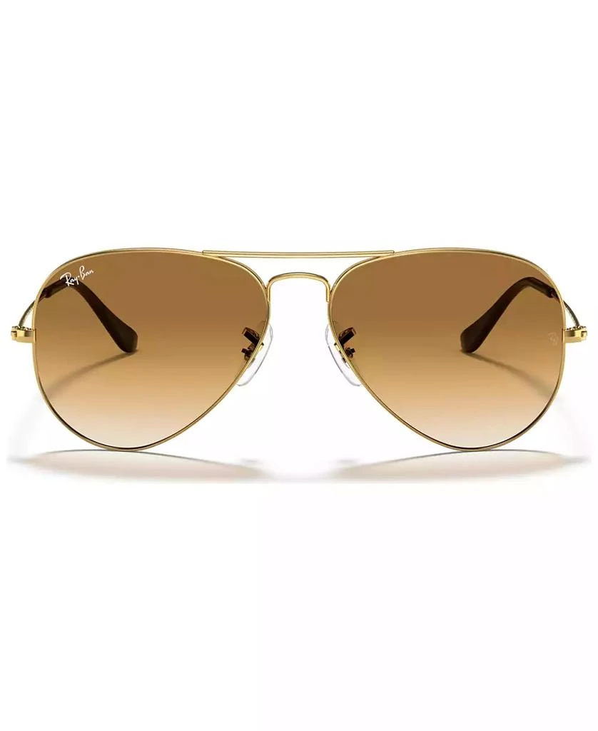 商品Ray-Ban|Unisex Sunglasses, RB3025 AVIATOR GRADIENT,价格¥1461,第2张图片详细描述