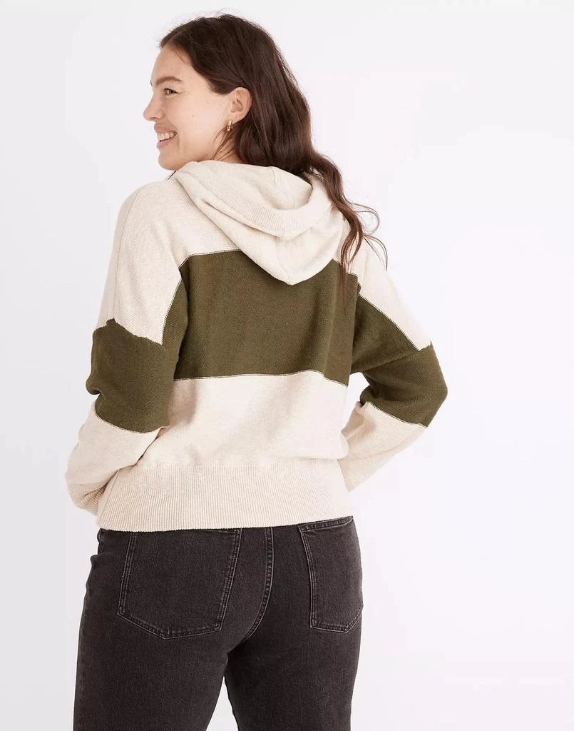 商品Madewell|Clairview Hoodie Sweater in Colorblock,价格¥238,第3张图片详细描述