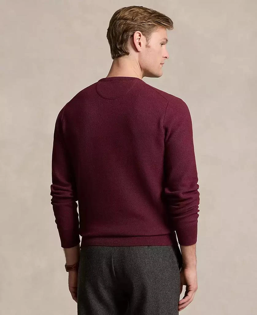 商品Ralph Lauren|Men's Textured Cotton Crewneck Sweater,价格¥626,第2张图片详细描述