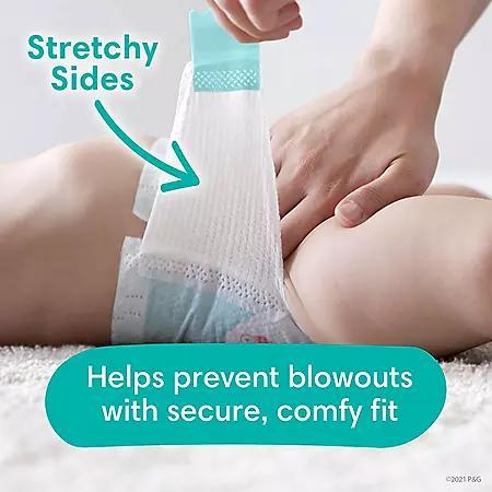 商品Pampers|Pampers Baby Dry One-Month Supply Diapers (Choose Your Size),价格¥396,第6张图片详细描述