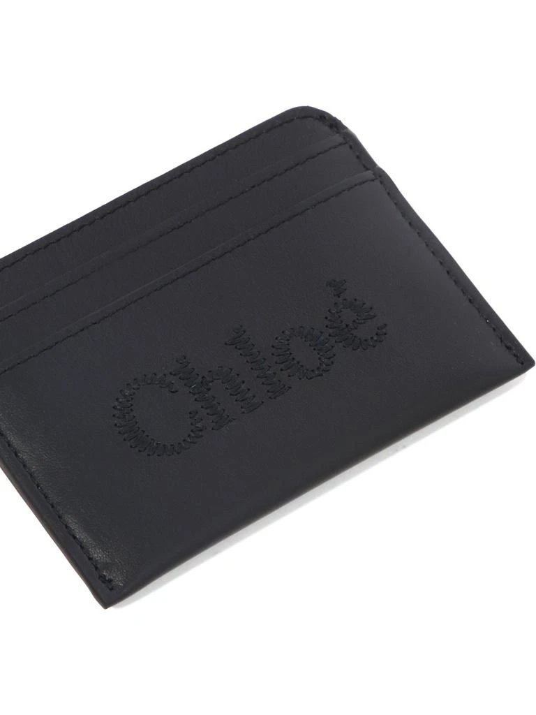 商品Chloé|Sense Wallets & Card Holders Black,价格¥1117,第4张图片详细描述