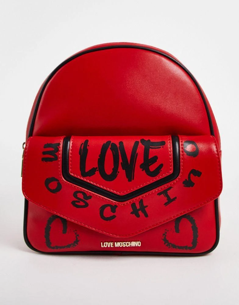 商品Moschino|Love Moschino logo backpack in multi,价格¥927,第1张图片