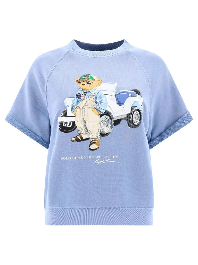 商品Ralph Lauren|Polo Bear Sweatshirts Light Blue,价格¥1147,第1张图片