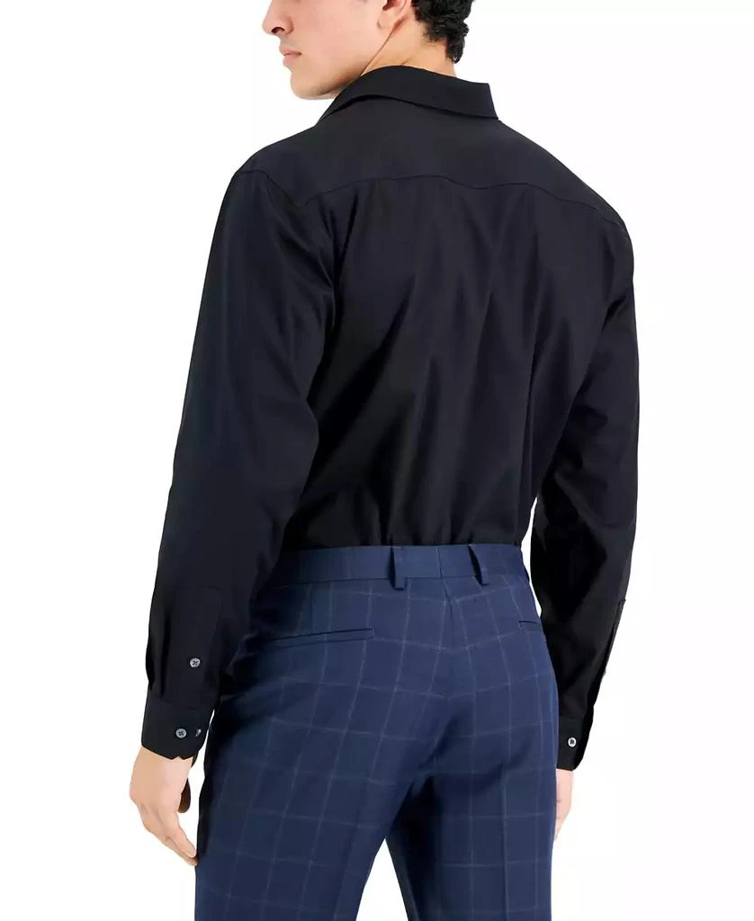 商品Alfani|Men's Regular Fit Formal Convertible-Cuff Dress Shirt, Created for Macy's,价格¥149,第2张图片详细描述