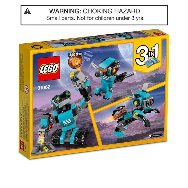 商品LEGO|205-Pc. Creator Robo Explorer,价格¥150,第1张图片