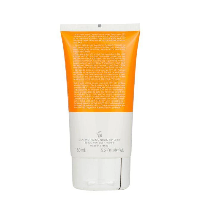 商品Clarins|Clarins 胶转油身体防晒乳SPF50 - 适合湿润或干燥肌肤 150ml/5.3oz,价格¥276,第3张图片详细描述