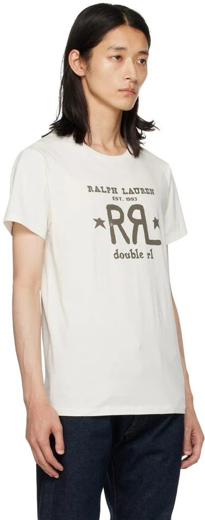 商品RRL|White Printed T-shirt,价格¥526,第2张图片详细描述
