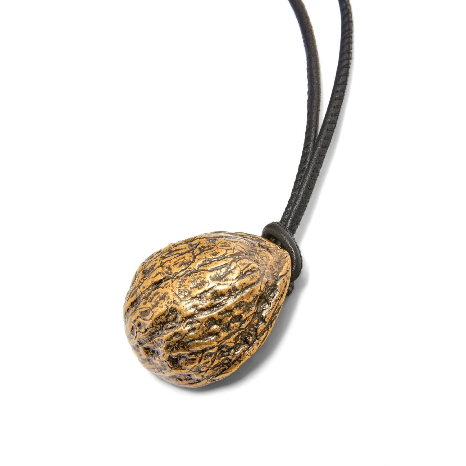 【预售】 罗意威 24秋冬 女士 吊坠 Walnut pendant in calfskin and brass J000241X13-3240 商品