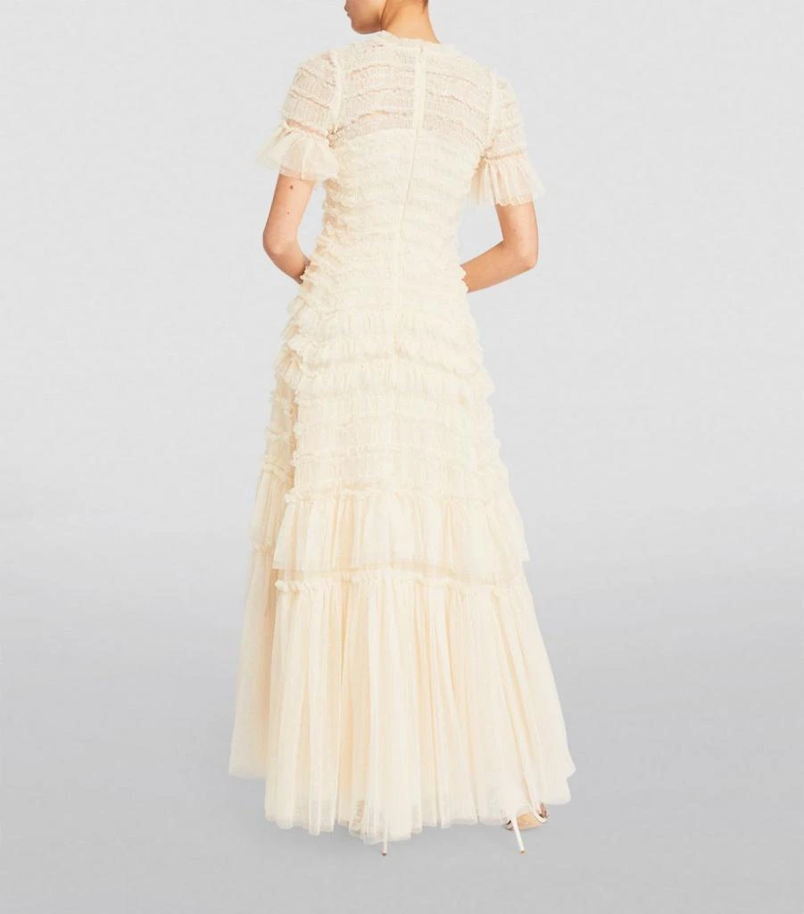 商品Needle & Thread|Valentine Ruffle Gown,价格¥3265,第3张图片详细描述